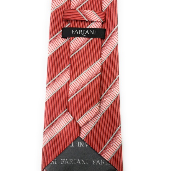Fariani Mens Tie Striped - Picture 5 of 8